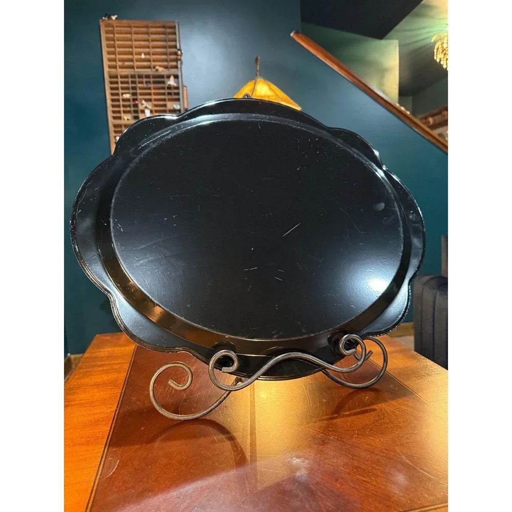 Toleware Zhostovo hand painted